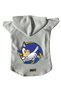 Hooded Fleece Sweatshirt Dog and Cat Outfit & Dress - White Sonic