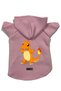 Hooded Fleece Sweatshirt Dog and Cat Outfit & Dress - Pink Pokemon