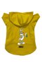 Hooded Fleece Sweatshirt Dog and Cat Outfit & Gown - Yellow New Bugs Bunny - Size XL