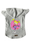 Hooded Fleece Sweatshirt Dog and Cat Outfit & Gown - White Rugrats Angelica - Size XS