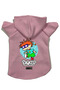Hooded Fleece Sweatshirt Dog and Cat Outfit & Dress - Pink Rugrats Carlitos