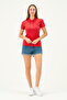 Women's Regular Fit Polo Neck T-shirt - 2