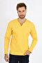 - 5524 New Season V-Cut Buttoned Brow Ribbed Knit Zak Standard Fit – Suitable for Daily Use - 3