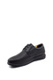 Shoesmood Gamze 478 Black Leather Bonded Men's Casual Shoes - 3