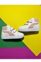 Girl's Velcro Stitched Winter Boots Model - White Powder