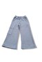 GIRL'S TROUSERS WITH SIDE POCKETS WID LEG CASSUIT