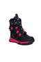 Durable, Waterproof, Orthopedic, Velcro, Black-Fuchsia Girls' Snow Boots - 2