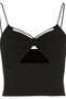 Stringed Strappy Crop Top Blouse Flexible Lycra - 4