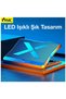 Polham Ultra Silent 6 Fan Laptop Cooler Stand, Gaming Laptop Cooler with Led Light 6 Stages - 2