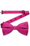 Men's Solid Color Satin Bow Tie - 6