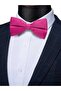 Men's Solid Color Satin Bow Tie - 7