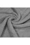 100% Cotton Extra Soft Gray 4 Pieces Sport Hairdresser 50x90 Hand Face Towels - 2