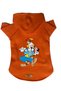 Hooded Fleece Sweatshirt Dog and Cat Outfit & Dress - Orange Clown