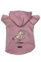 Hooded Fleece Sweatshirt Dog and Cat Outfit & Dress - Pink IR005 - Size S