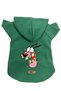 Hooded Fleece Sweatshirt Dog and Cat Outfit & Dress - Green Courage