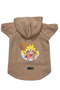 Hooded Fleece Sweatshirt Dog and Cat Outfit & Dress - Beige Naruto