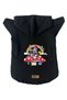 Hooded Fleece Sweatshirt Dog and Cat Outfit & Dress - Black City 30