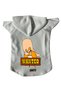 Hooded Fleece Sweatshirt Dog and Cat Outfit & Dress - White J-Sam