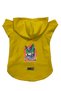 Hooded Fleece Sweatshirt Dog and Cat Outfit & Dress - Yellow DBZ 05
