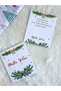 New Year's wristband card 10x8 cm 20pcs wristband card, double-sided printing gift card, luck bracelet - 3