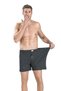 Men's Cotton Large Size Mixed Color 3-Piece Patterned Boxers - 184 - 3