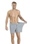Men's Cotton Large Size Mixed Color 3-Piece Patterned Boxers - 184