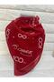 Red Atatürk Signed, Infinity 100thYear Cotton Fabric Scarf - Bandana - 23 April, 29 October, 19 May