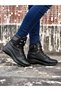 BA0600 Lace-up Black Boxer Unisex Sports Boots - 4
