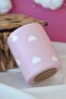 Pink-Cloudy Office Set Pen Holder Notepad Holder Business Card Holder Desktop Organizer - 6
