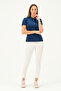 Women's Regular Fit Polo Neck T-shirt - 2