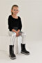 4527 Black Thermo Sole Winter Girl's Boots
