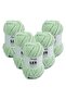 Lux Velvet 5-Piece Water Green Hand Knitting Yarn