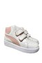 Girl's Velcro Stitched Winter Boots Model - White Powder - 4