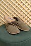 Buckle Felt Fabric Men's Groom Dowry Slippers - 3