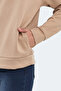 Kenzie I Women's Hooded Beige Sweatshirt - 6