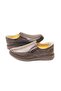 KAFKASLAR GENUINE LEATHER ORTHOPEDIC MEN'S CLASSIC ELASTIC FATHER'S SHOES