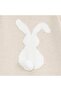 Unisex Baby Knitwear with Pompom, Rabbit Pattern Jumpsuit Beige - 4