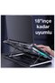 Polham Ultra Silent 6 Fan Laptop Cooler Stand, Gaming Laptop Cooler with Led Light 6 Stages - 5