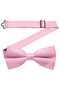 Men's Solid Color Satin Bow Tie - 8