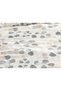 Textured Ivy Crepe Double Duvet Cover Set 200x220 Cm Beige - 4
