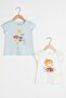 Baby Girl Ecru Eew T-Shirt