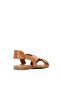 Women's Brown Leather Sandals Sandals 766 0904 Byn Sndlt 21 - 3