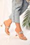 Women's Classic Heeled Slippers - 5