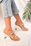 Women's Classic Heeled Slippers - 6