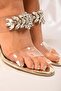 Women's Classic Heeled Slippers - 8