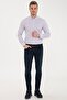 Purple Slim Fit Shirt - 4