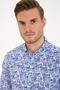 Navy Blue Slim Fit Shirt - 2