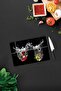 Water and Vegetables |   Glass Cutting Board - Glass Cutting Board |   20cm X 30cm - 3