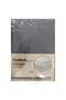 Double Anthracite Fitted Elastic Fabric Sheet and 2 Pillows 160x200+30 Cm - 2