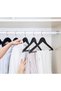 Black Wooden Clothes Dress Shirt and Trouser Hanger with 12 Gold Hooks Special Series - Hanger Palace - - 2